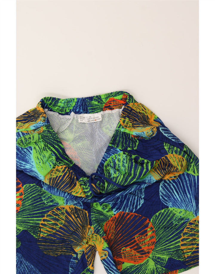 VINTAGE Mens Abstract Pattern Swimming Shorts Medium  Multicoloured Vintage Vintage and Second-Hand Vintage from Messina Hembry 