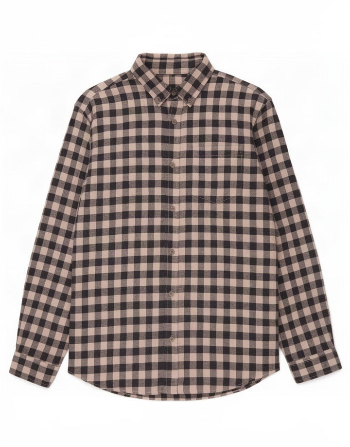 Jack & Jones muška košulja od flanela Srednje tamnoplavi pamuk od ginghama