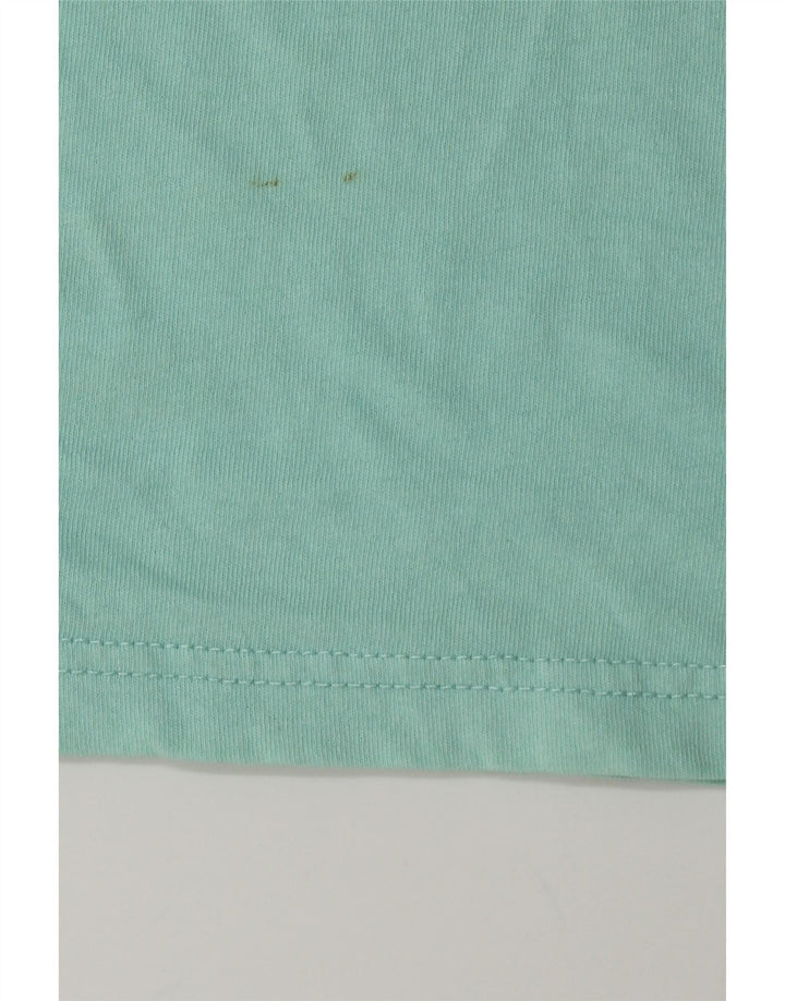 Tommy Hilfiger gornji dio majice kratkih rukava XL s tirkiznim pamukom