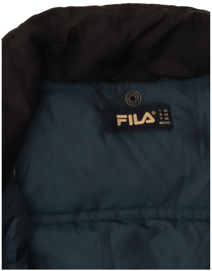 FILA Ženska podstavljena jakna IT 42 Srednji crni najlon