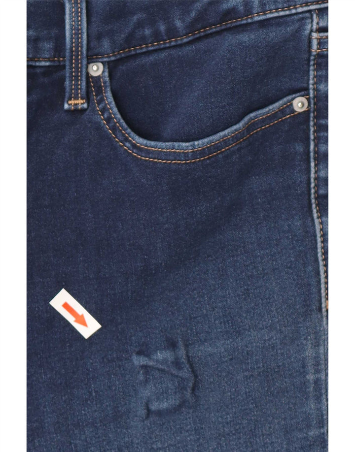 Levi's ženske ravne traperice W28 L30 plavi pamuk