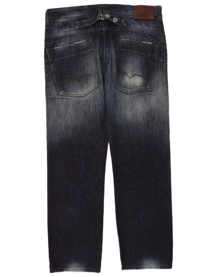 Muške ravne traperice Hugo Boss W36 L32 tamnoplave