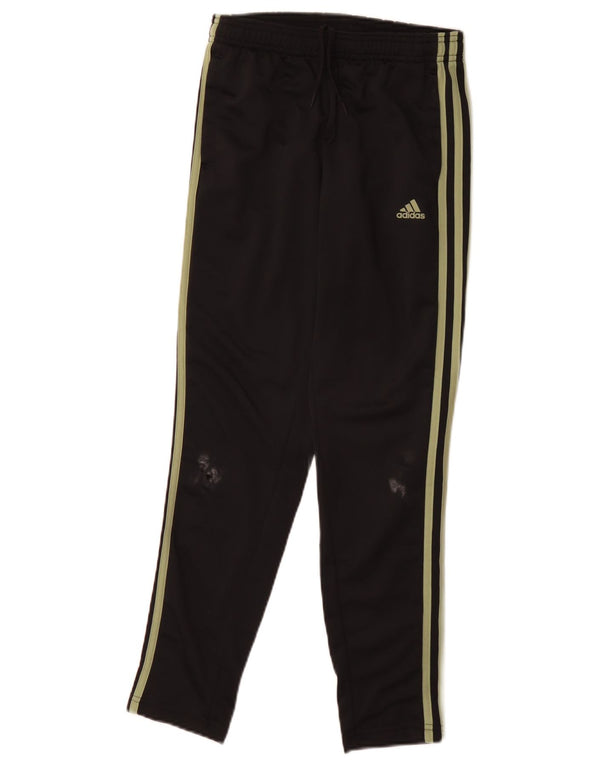 Adidas Hlače za trenirku za dječake 11-12 godina crne poliesterske