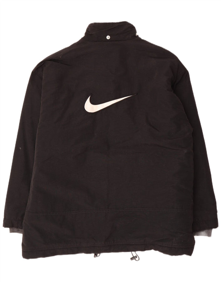 Nike muška jakna vjetrovka UK 42/44 veliki crni najlon
