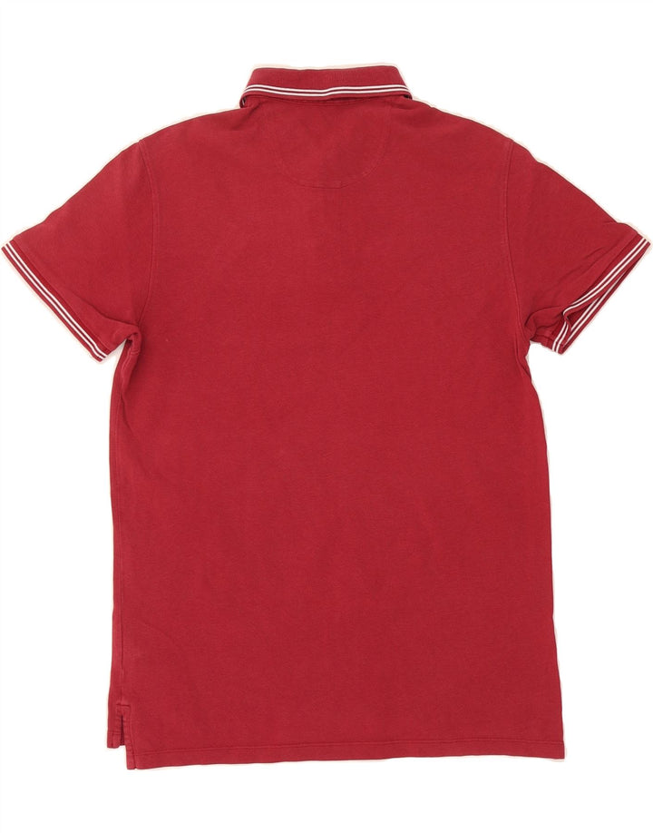 LEE Mens Polo Shirt Large Red Cotton Vintage Lee and Second-Hand Lee from Messina Hembry 