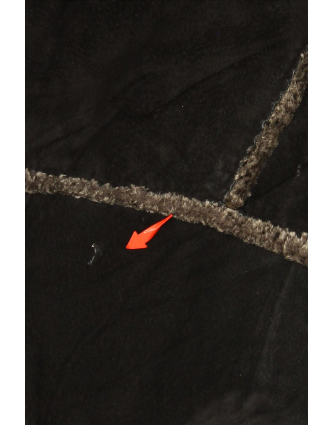 GIORGIO MOBIANI Muška antilop jakna s kapuljačom UK 44 2XL crna koža