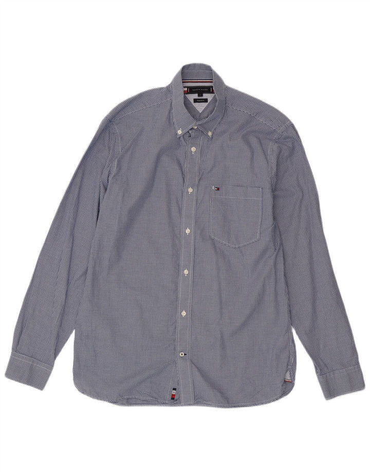 Tommy Hilfiger muška košulja Large Blue Gingham pamuk