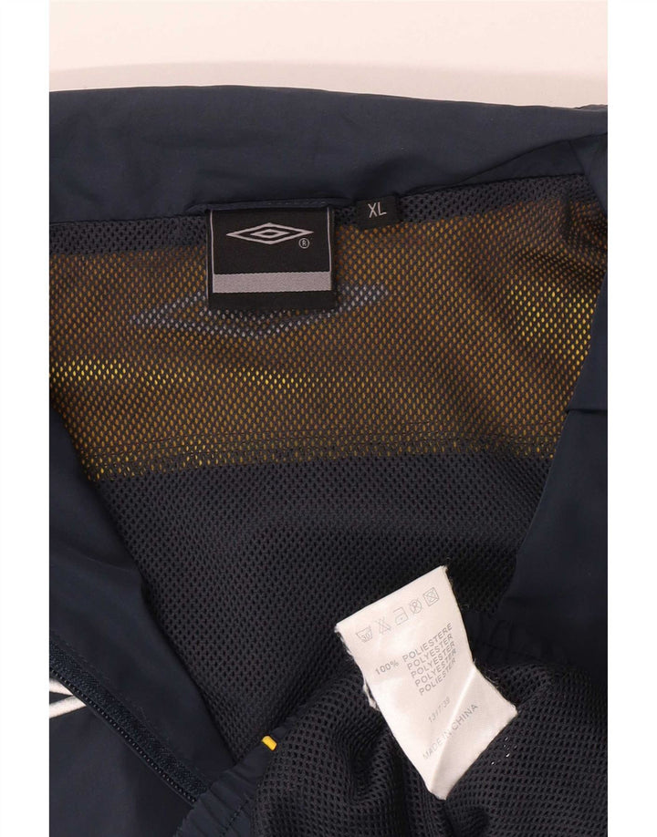 Umbro muška gornja jakna trenirke XL tamnoplavi poliester u boji
