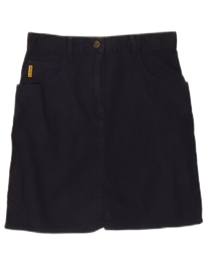 GIORGIO ARMANI Pencil suknja za djevojčice 11-12 godina W26 tamnoplavi pamuk