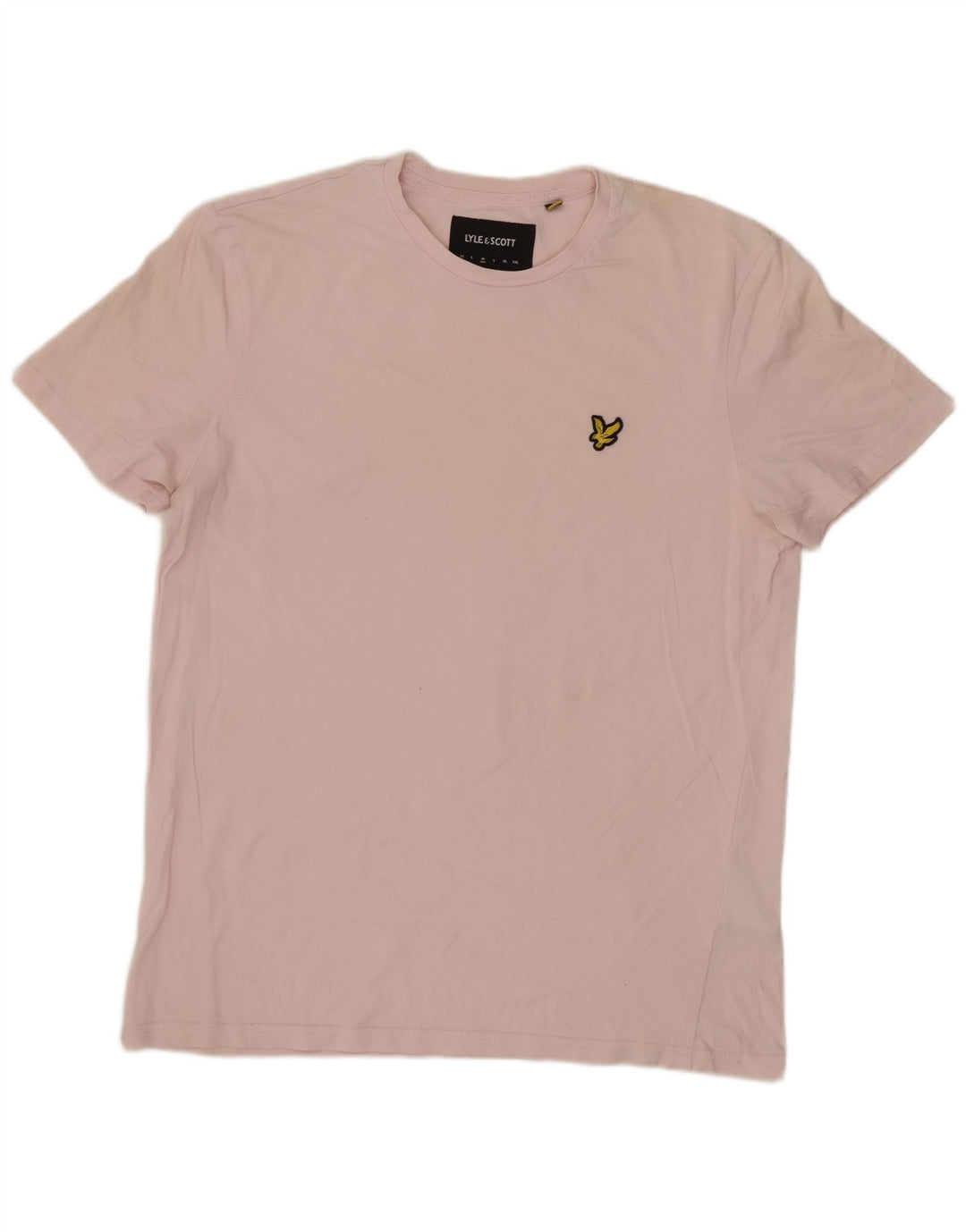 LYLE & SCOTT Muška majica kratkih rukava Srednje ružičasti pamuk