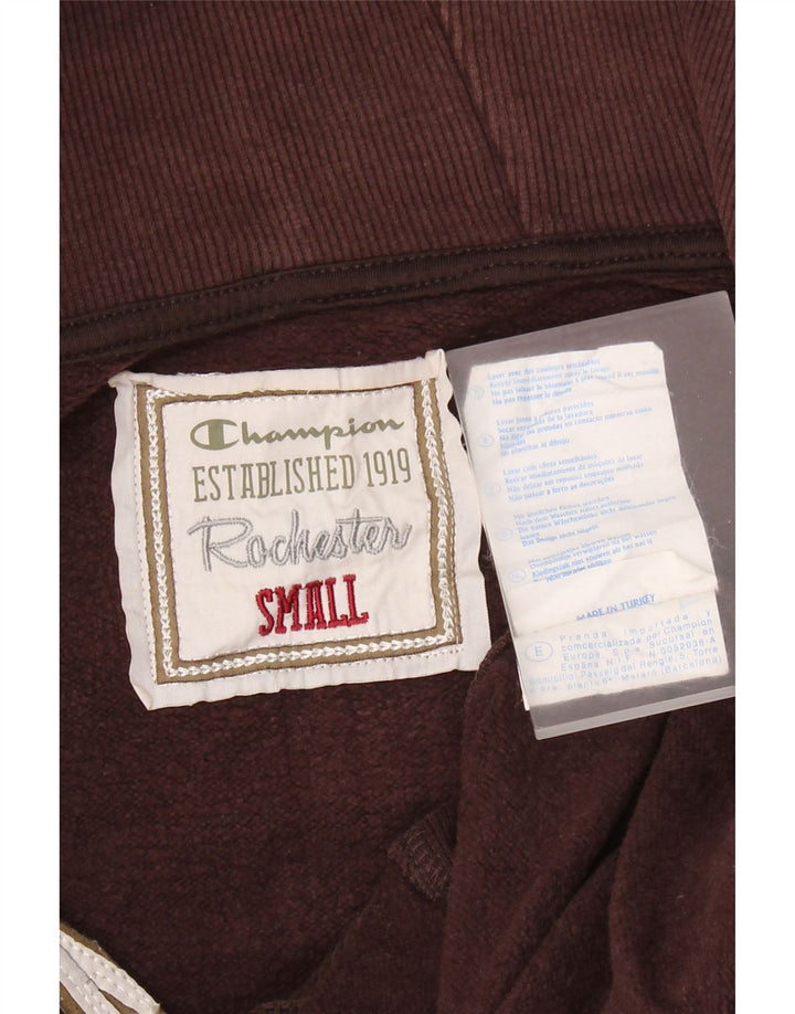 CHAMPION Ženska majica s kapuljačom s patentnim zatvaračem Rochester UK 10 Mala smeđa