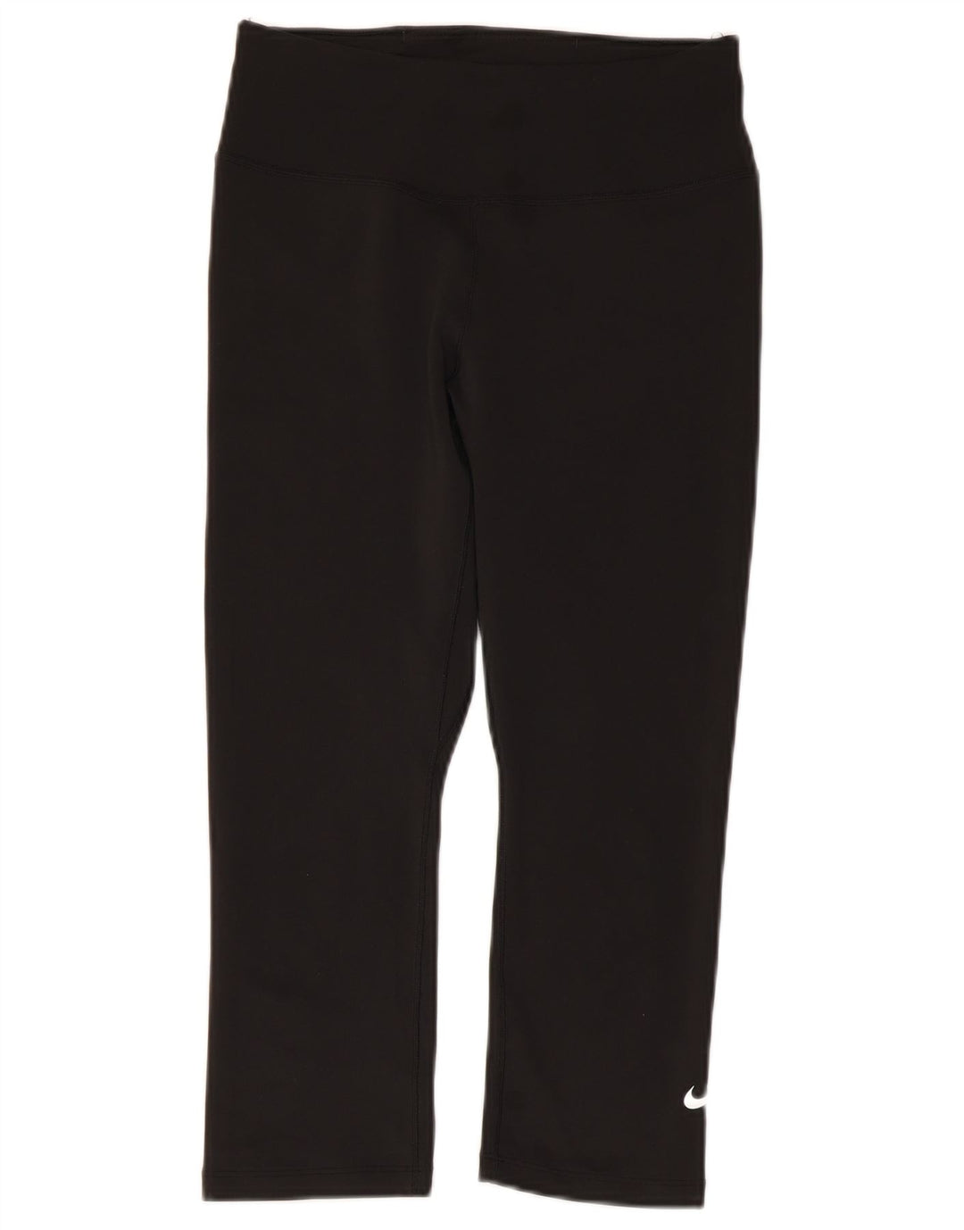 Nike ženske Dri Fit Capri tajice UK 10 male crne poliesterske
