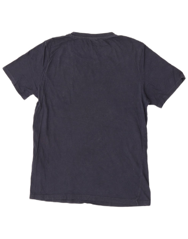 Velika ženska majica s grafičkim motivima Jack & Jones, tamnoplavi pamuk