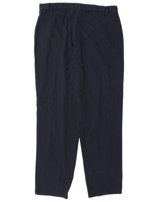 DOCKERS Ženske ležerne hlače visokog struka US 16 2XL W34 L30 tamnoplave