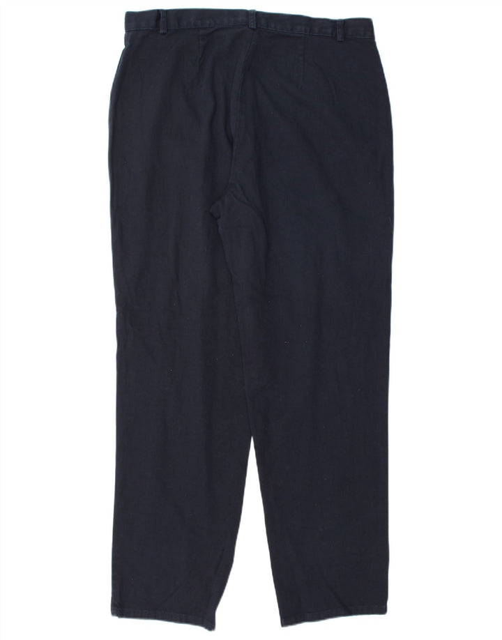 DOCKERS Ženske ležerne hlače visokog struka US 16 2XL W34 L30 tamnoplave