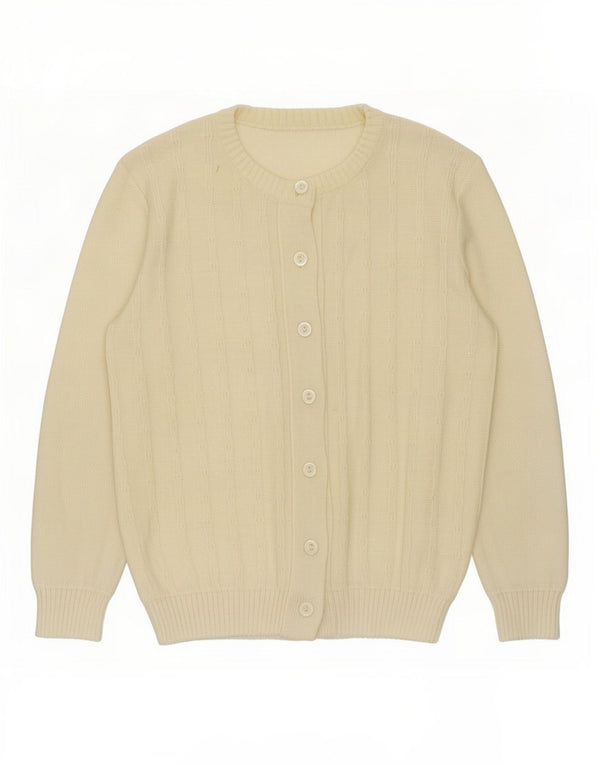 Vintage ženski kardigan džemper UK 16 Large Off White