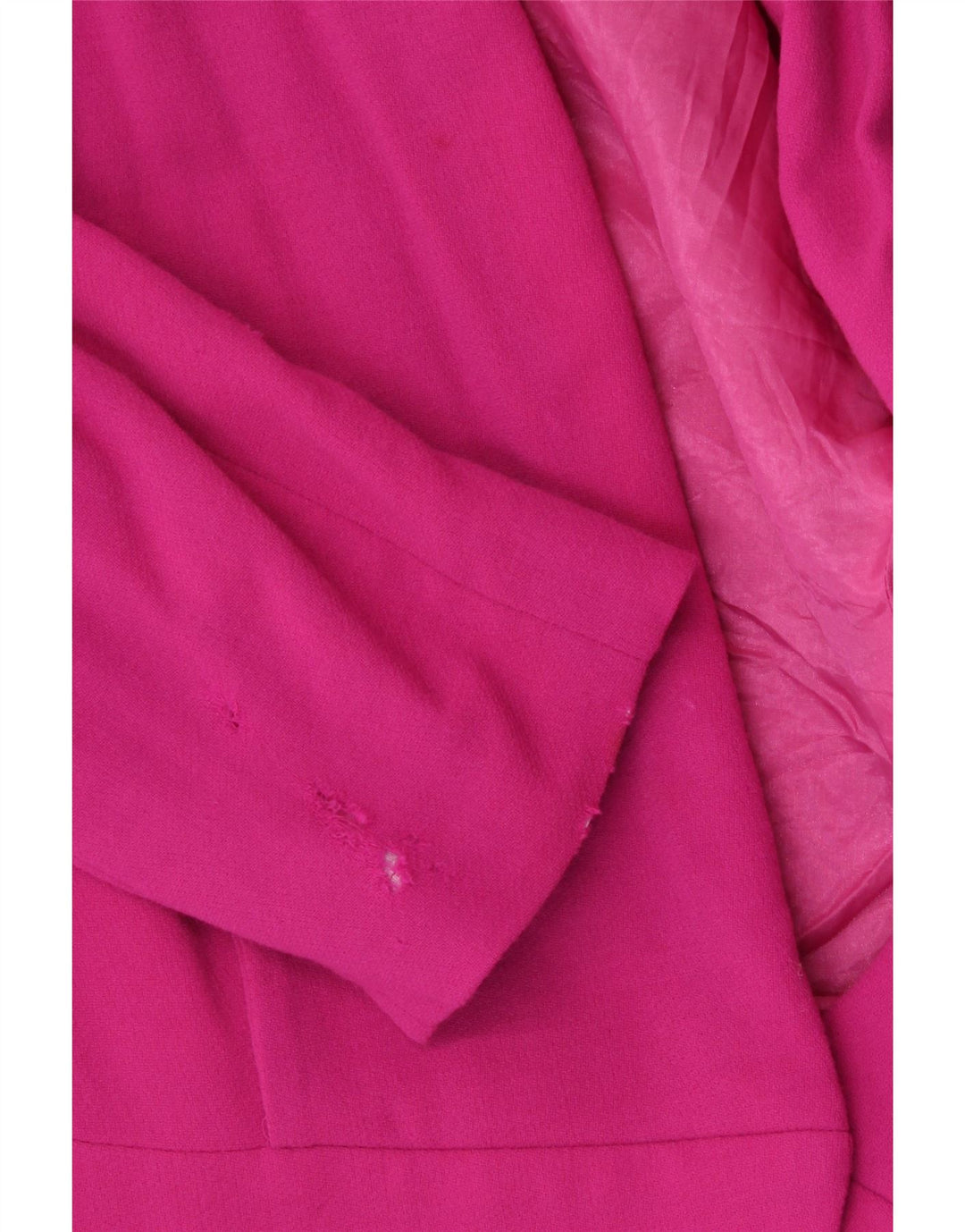 Elegance ženski sako jakna UK 14 srednje ružičasta vuna