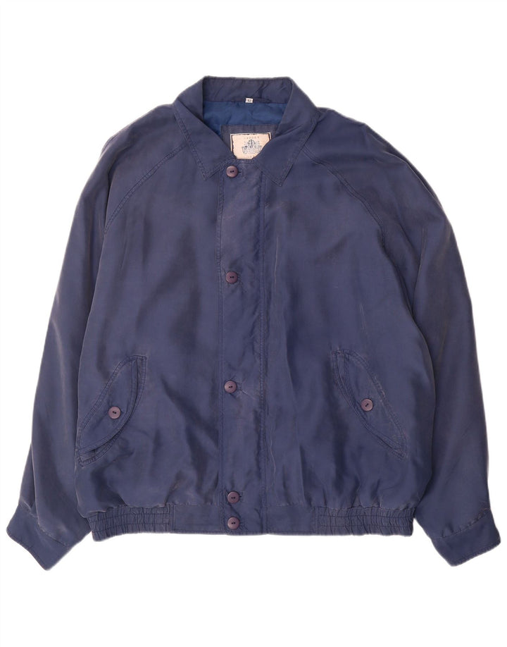 Spirit muška bomber jakna IT 52 XL tamnoplava svila