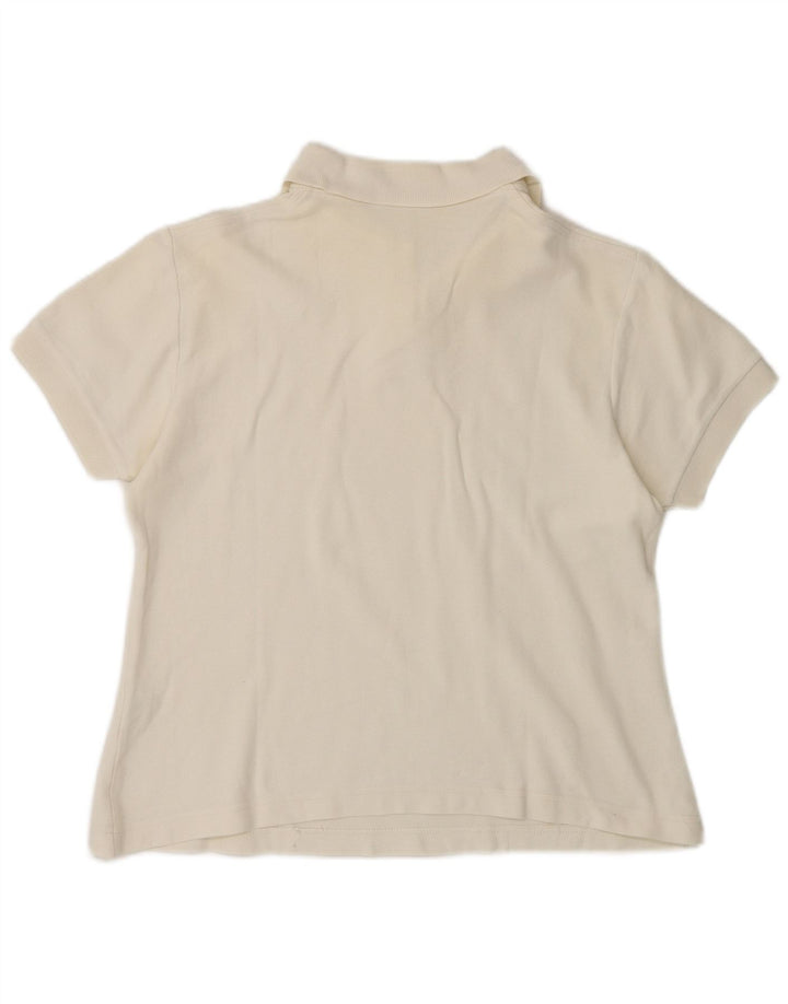 Fila ženska polo majica IT 46 Large Off White