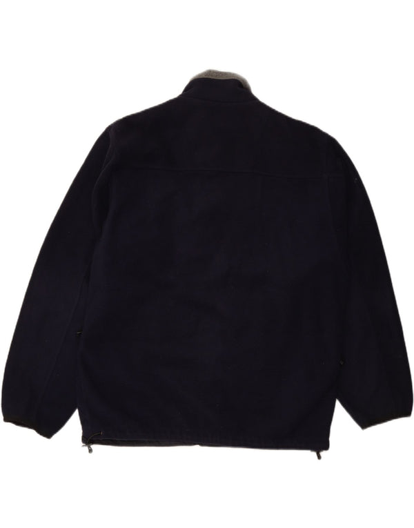 SCHOTT muška jakna od flisa UK 40 veliki tamnoplavi poliester