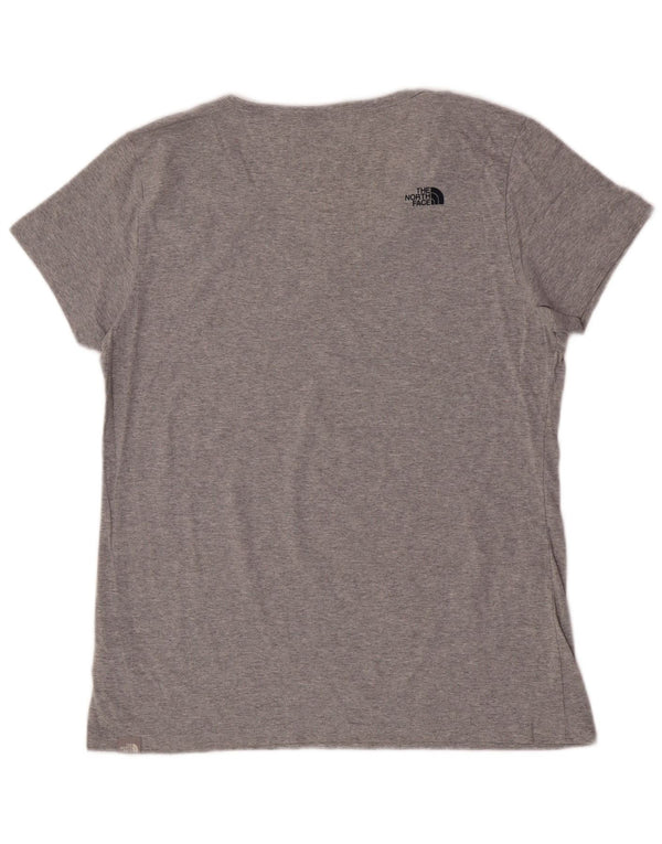 The North Face ženska majica kratkih rukava UK 18 XL sivi pamuk