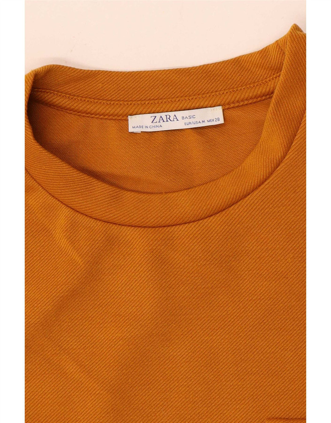 Zara ženska majica dugih rukava UK 14 srednje narančasta