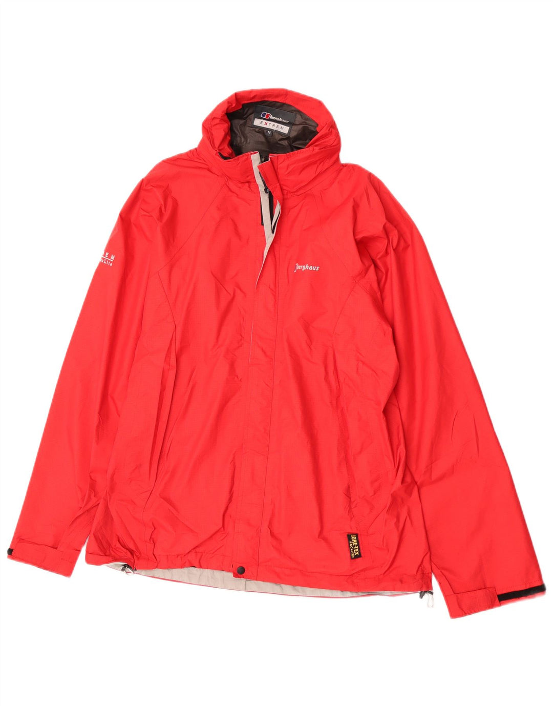 Berghaus Boys kišna jakna s kapuljačom 13-14 godina crvena najlon