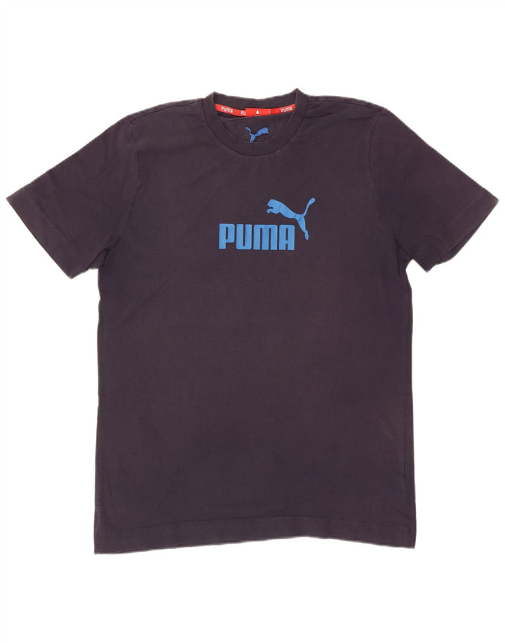 PUMA Muška majica kratkih rukava s grafičkim motivima, velika tamnoplava