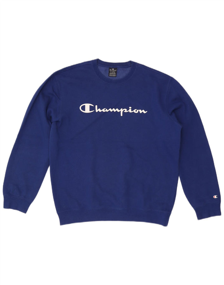Champion muška majica s grafičkim motivima XL, plavi pamuk