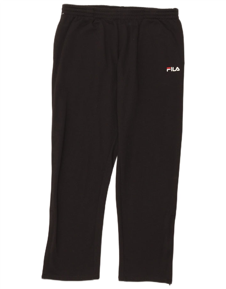 FILA muške trenirke XL crne pamučne hlače