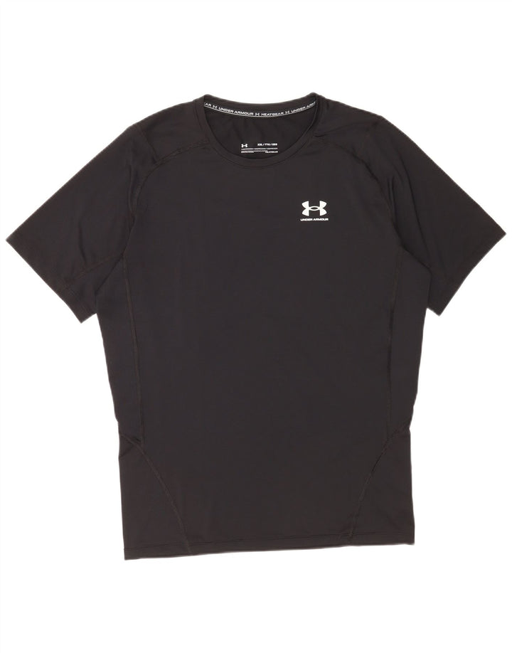 Under Armour muška kompresijska majica kratkih rukava 2XL crni poliester