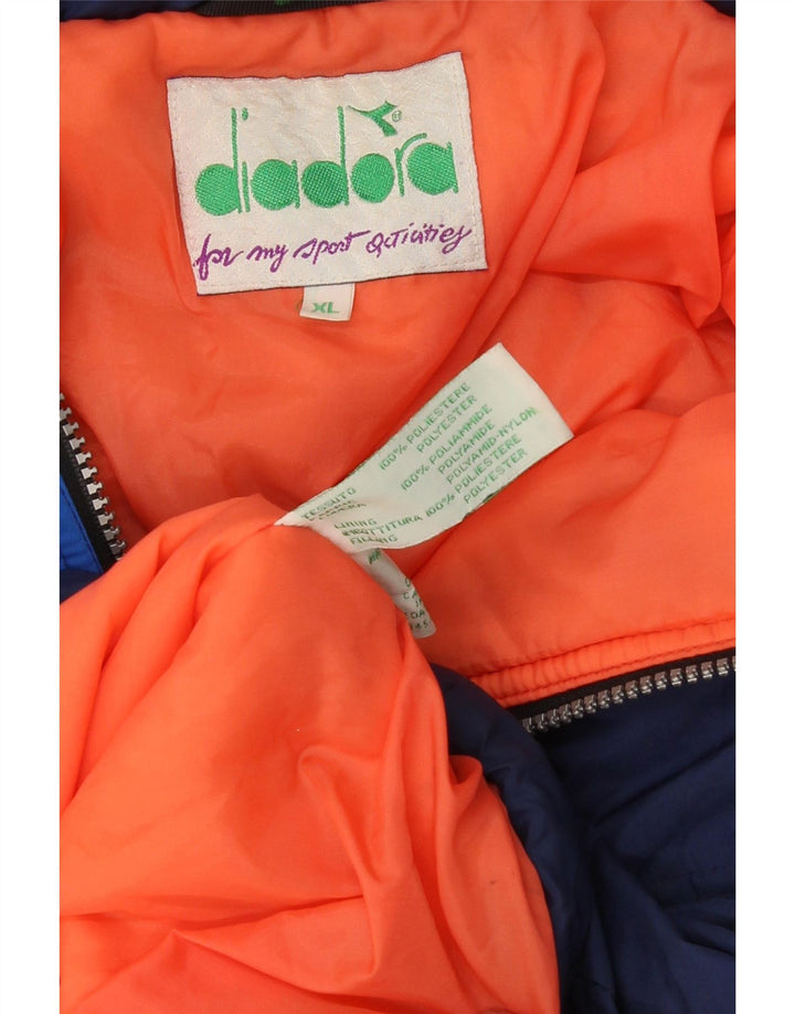 Diadora muška skijaška jakna UK 42 XL tamnoplavi poliester u boji