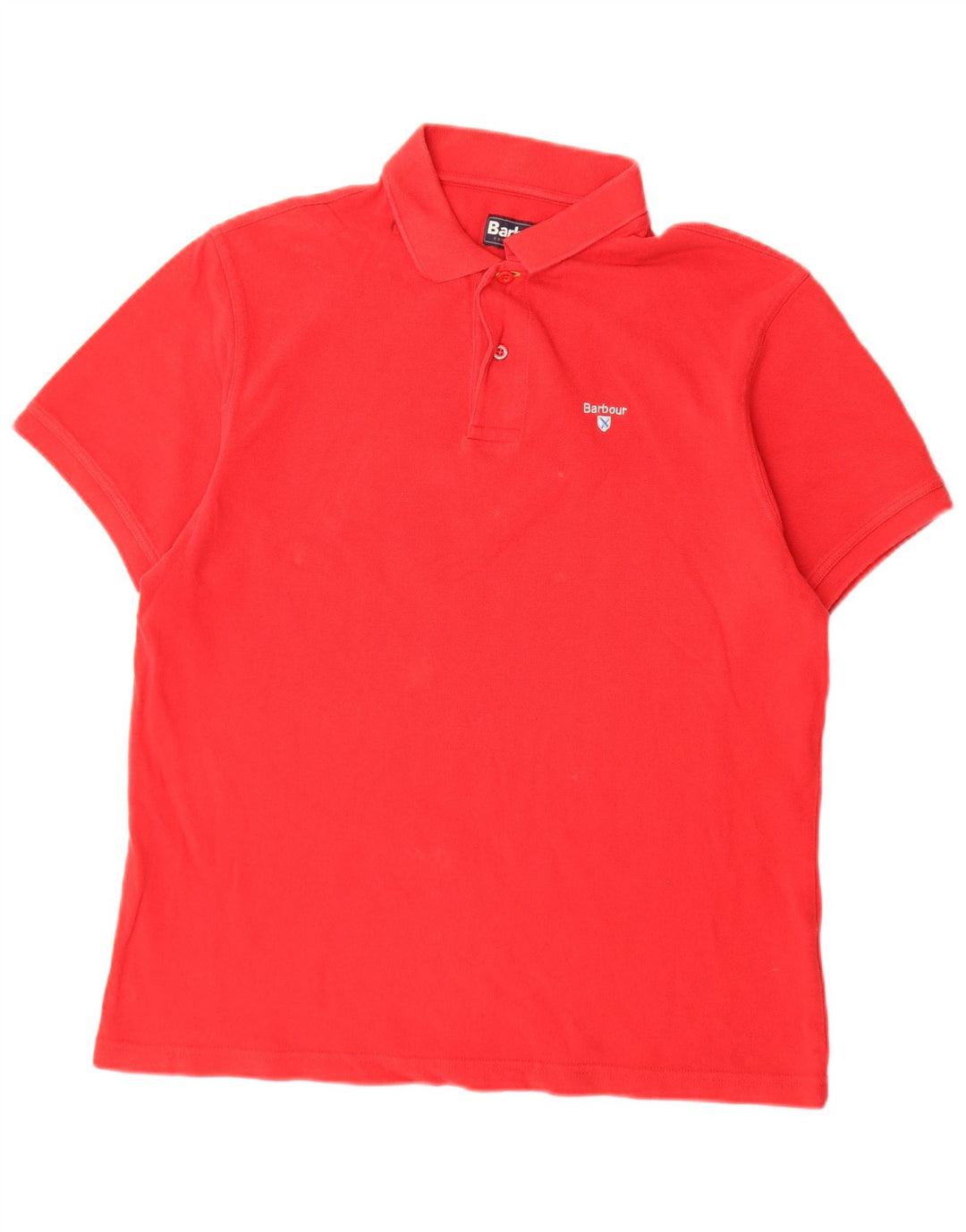 Barbour muška polo majica Large Red Cotton