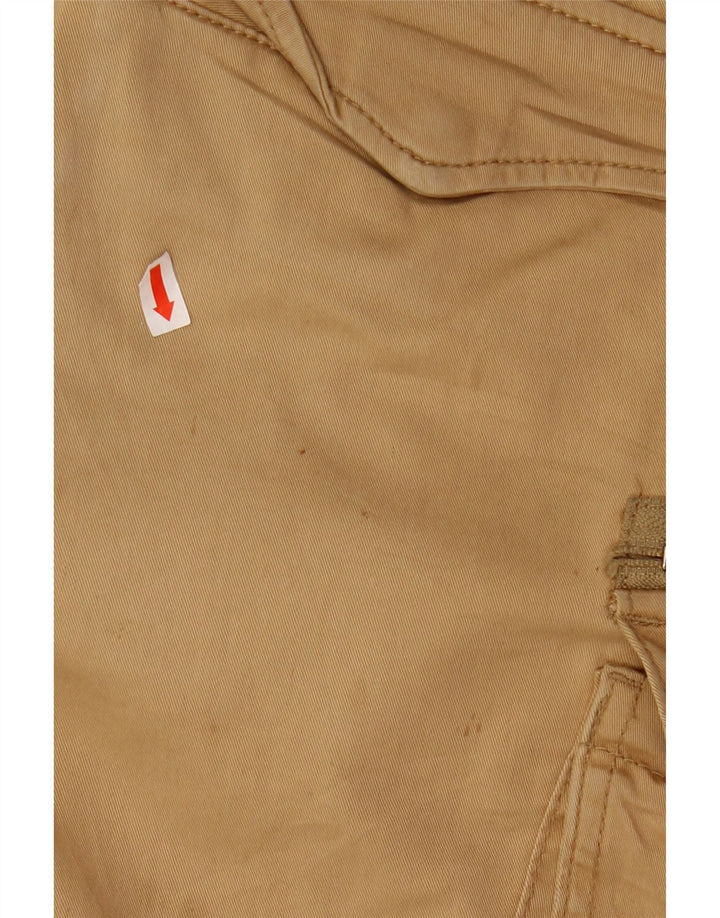 JACK & JONES Male muške kargo kratke hlače W32, bež pamuk