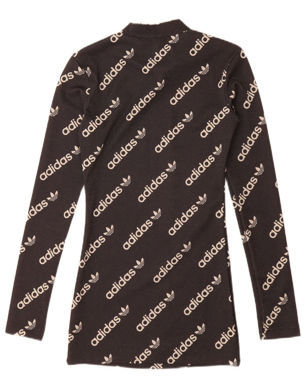 ADIDAS ženska majica kratkih rukava dugih rukava UK 4 XS crna