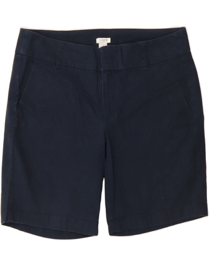 J. CREW Womens Chino Shorts US 8 Medium W32  Navy Blue Cotton Vintage J. Crew and Second-Hand J. Crew from Messina Hembry 