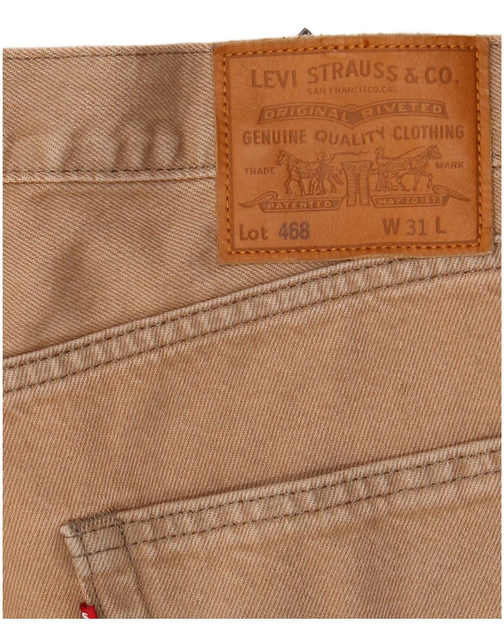 Levi's muške traper kratke hlače W31 srednje bež pamuk