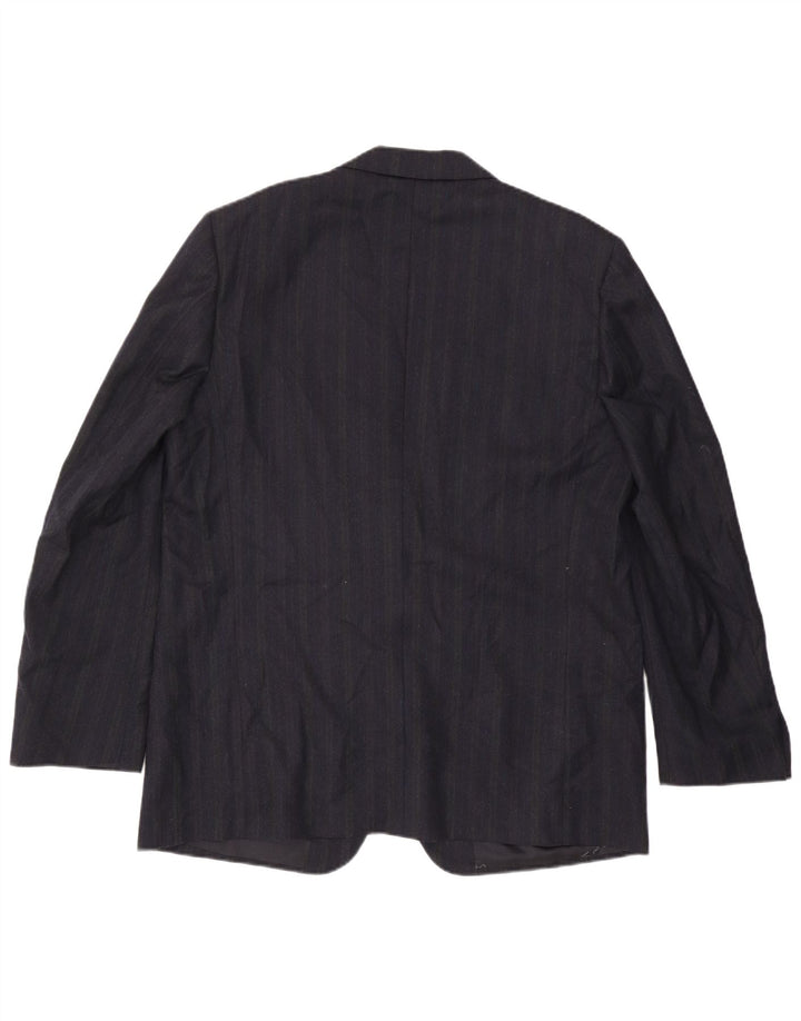 Pierre Cardin muška jakna sa 2 gumba IT 58 4XL tamnoplava na pruge