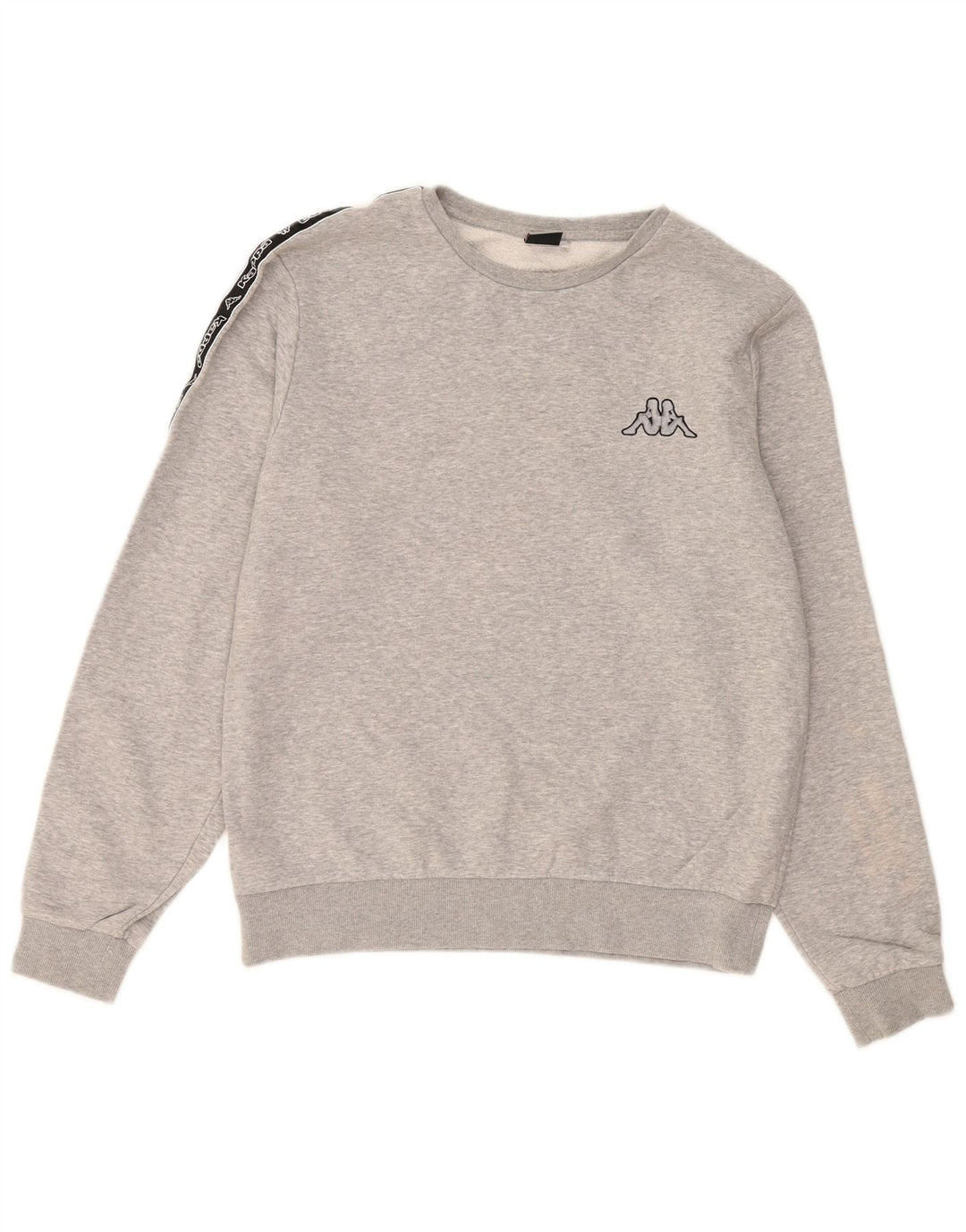 KAPPA muška majica s grafičkim motivima, veliki sivi pamuk