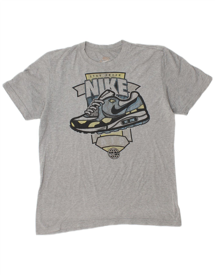 NIKE Muška majica kratkih rukava Regular Fit srednje siva