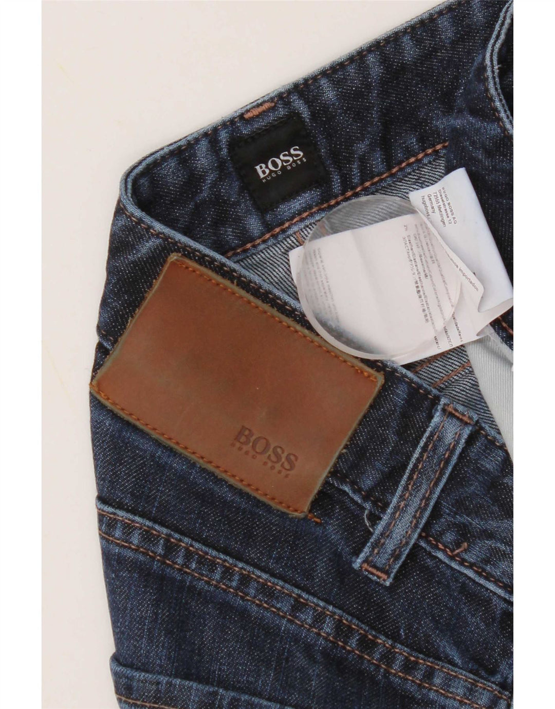 Hugo Boss Ženske uske traperice W33 L32 Plavi pamuk