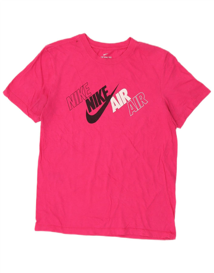 Nike Muška majica kratkih rukava s grafičkim motivima, mali ružičasti pamuk