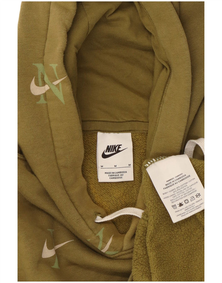 Nike muška majica s kapuljačom s kapuljačom, srednji kaki pamuk