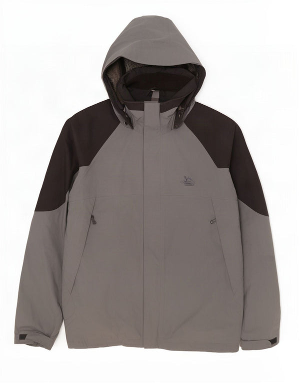 SALEWA muška kišna jakna s kapuljačom UK 44 XL siva boja