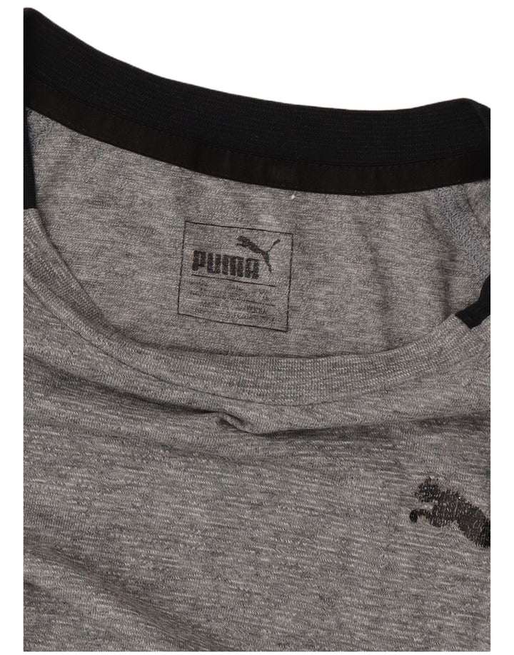 Puma muška majica kratkih rukava Medium Grey Flecked