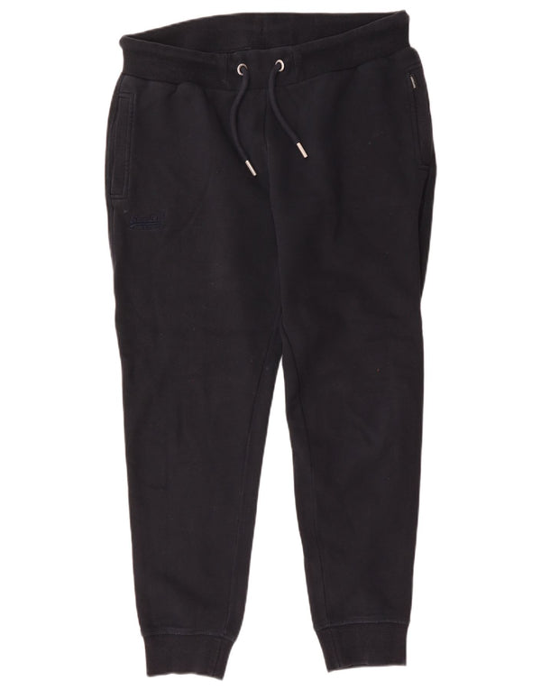 Superdry Ženska trenirka Hlače Joggers UK 16 Veliki tamnoplavi poliester