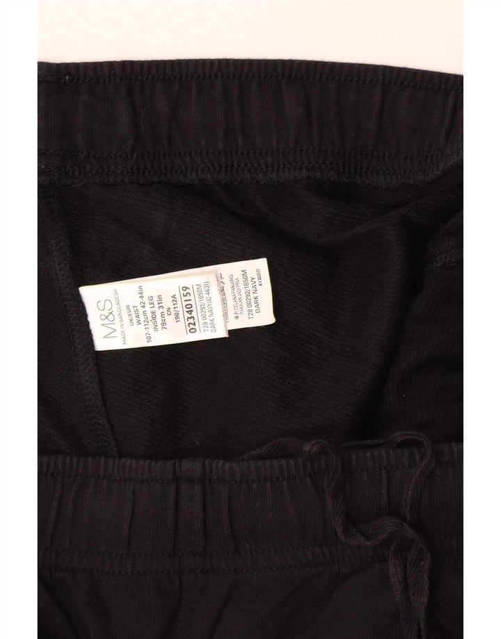 Marks & Spencer muške hlače za trenirku 2XL, crni pamuk
