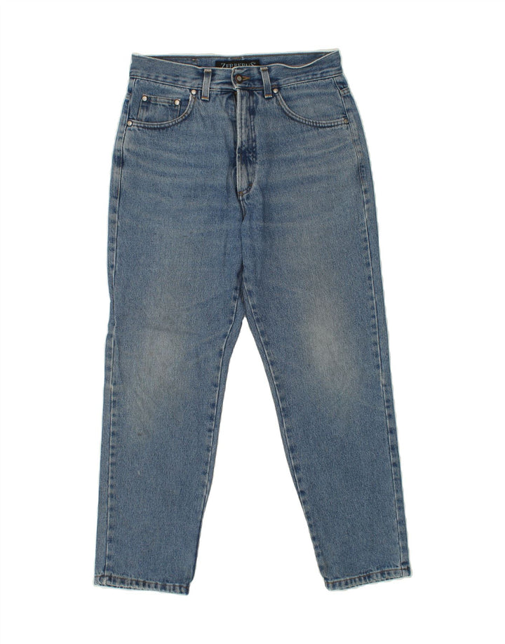 ZERBERUS Womens Tapered Jeans W32 L28 Blue Cotton Vintage Zerberus and Second-Hand Zerberus from Messina Hembry 