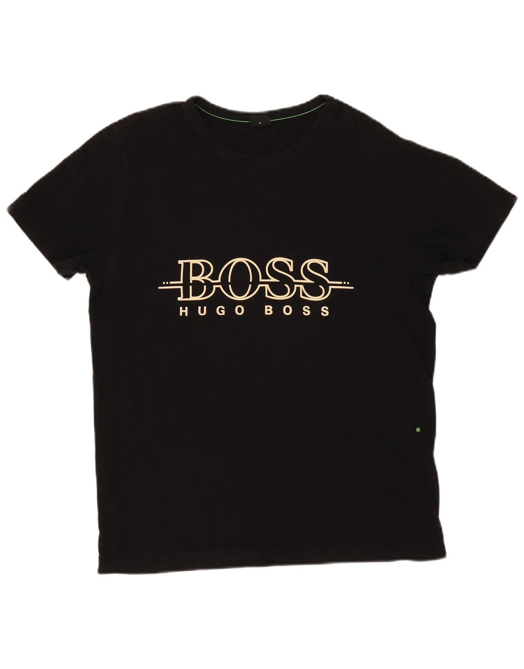 Hugo Boss Muška majica kratkih rukava srednje veličine, crni pamuk