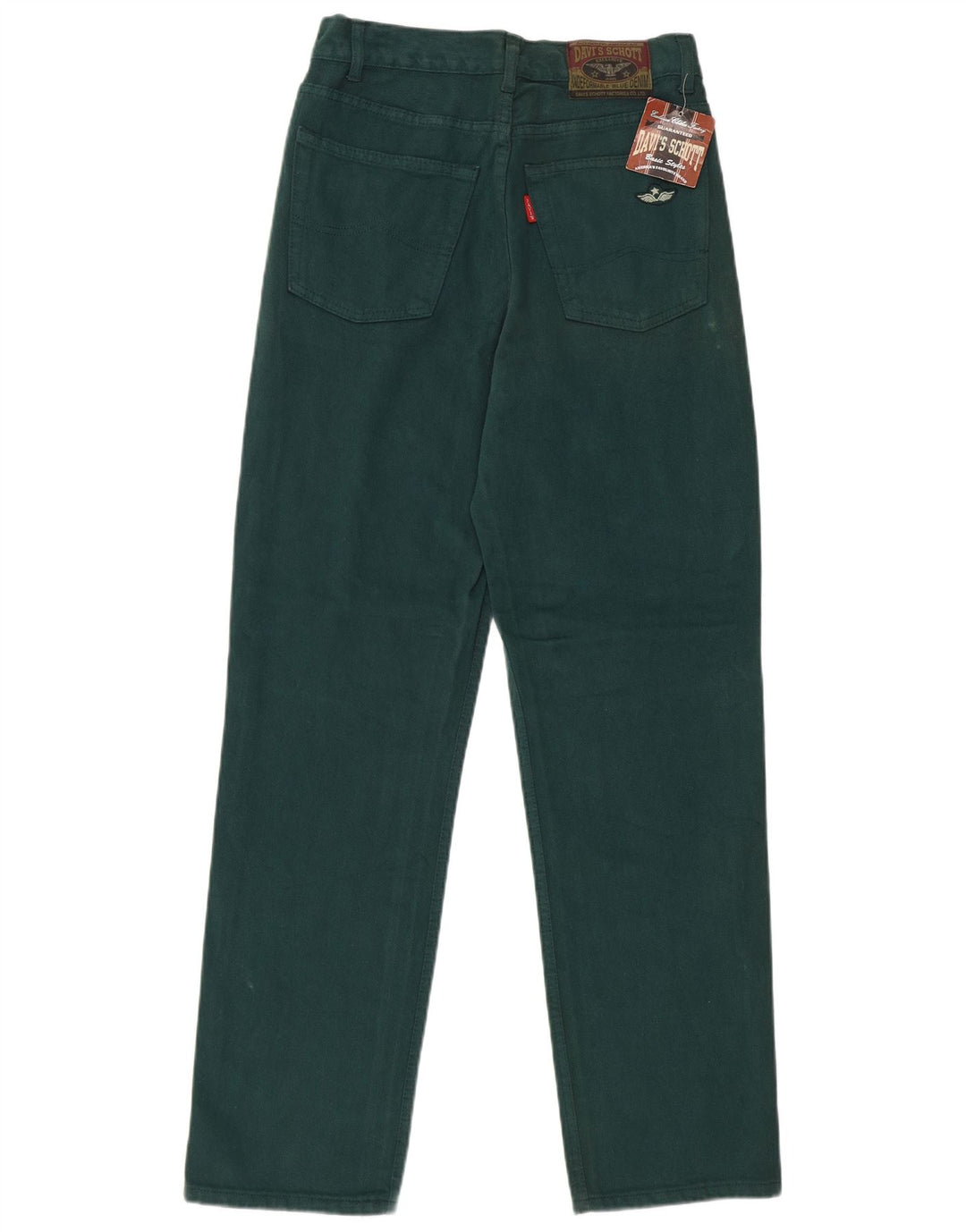 Vintage ženske traperice visokog struka IT 44 srednje W28 L31 zelene